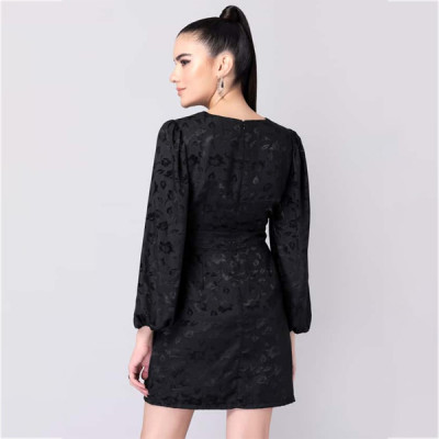 Women Applique Sheath Dress